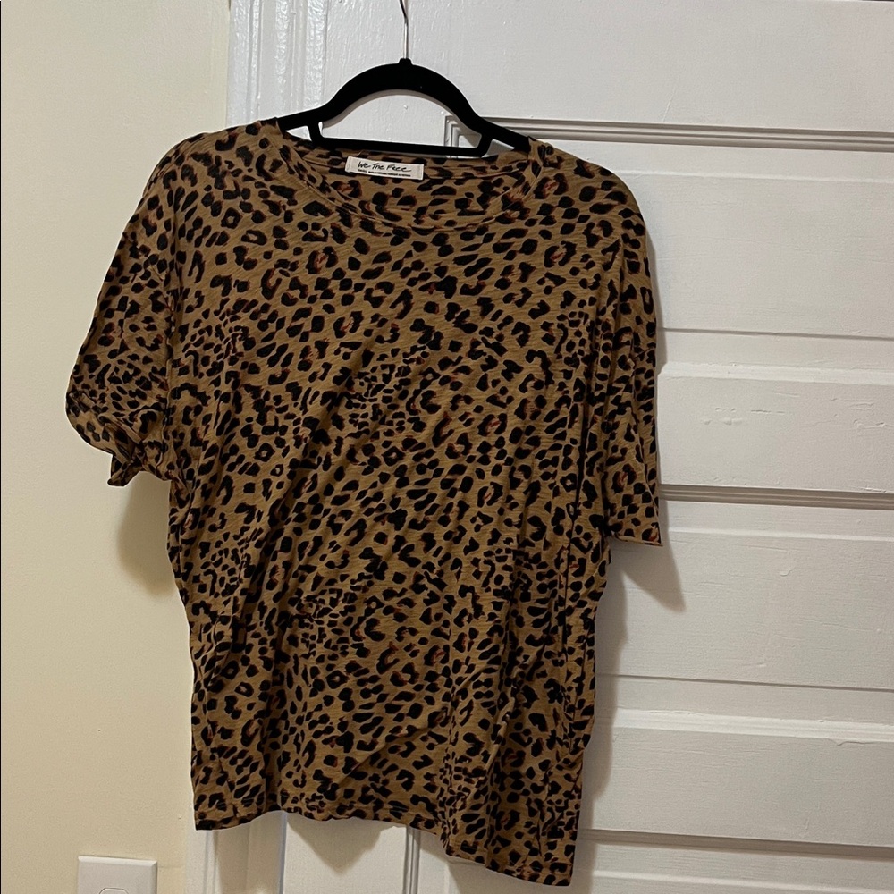 We The Free Leopard Print T-Shirt
